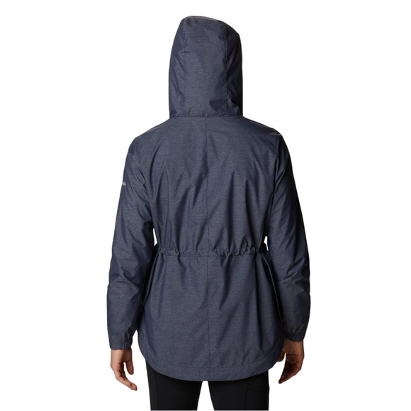 NWT Columbia Women’s Lillian Ridge Hooded Waterproof Shell Jacket - Picture 3 of 4